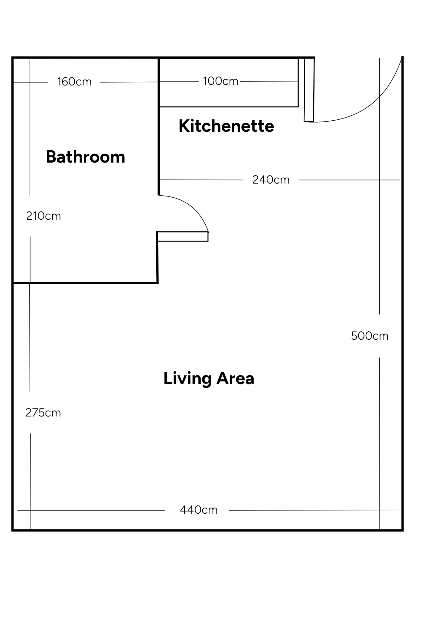 Henleaze Room 19 floor plan